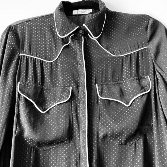 Mango blouse size 6 new - Picture 4 of 9